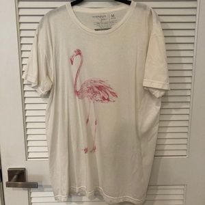 Sincerely Jules Pink Flamingo graphic tee